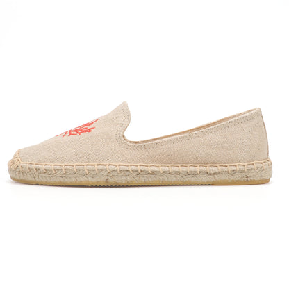 W-F640 women's espadrille flats, product photo