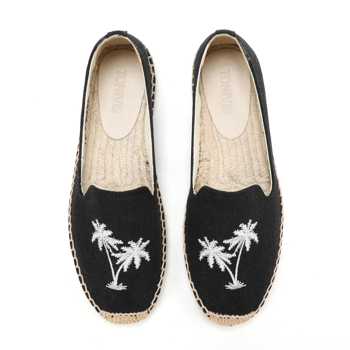 W-F641 women's espadrille flats, product photo