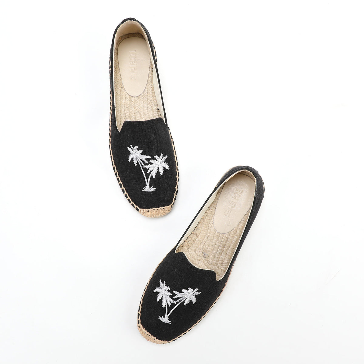 W-F641 women's espadrille flats, product photo