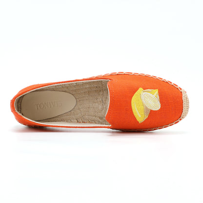 W-F645 women's espadrille flats, product photo