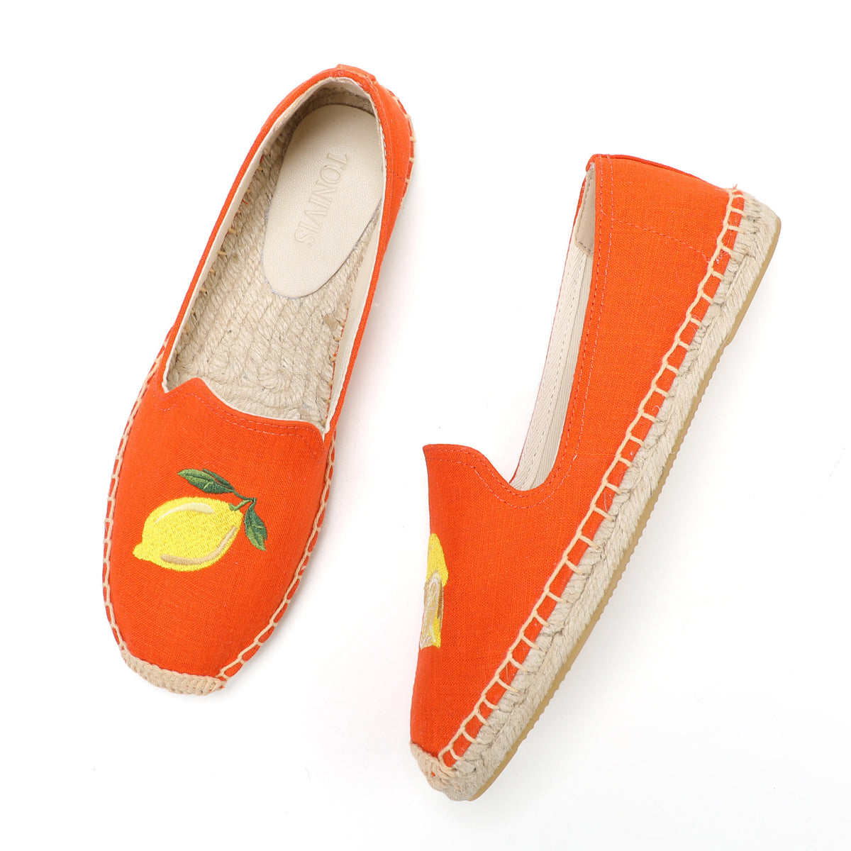 W-F645 women's espadrille flats, product photo