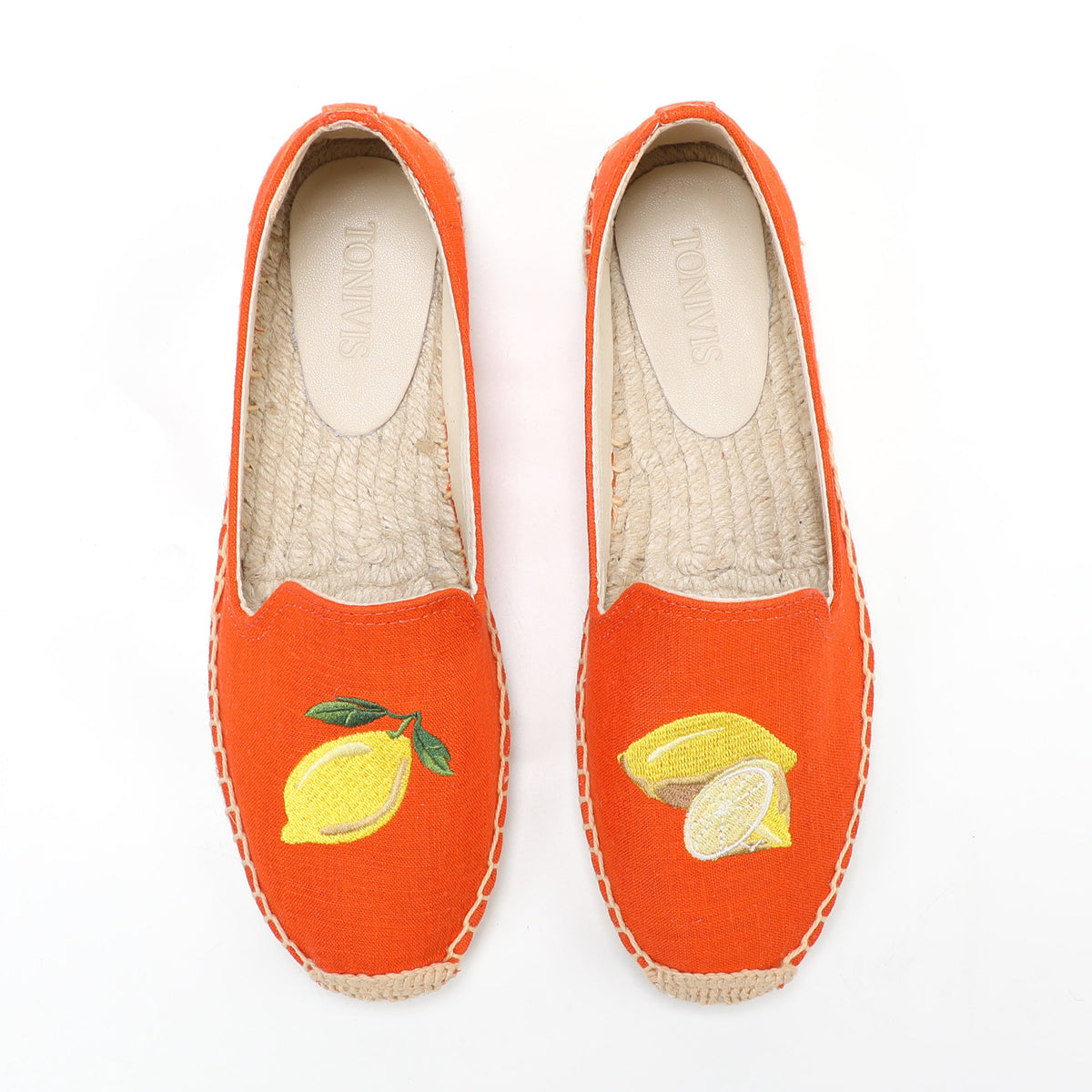 W-F645 women's espadrille flats, product photo
