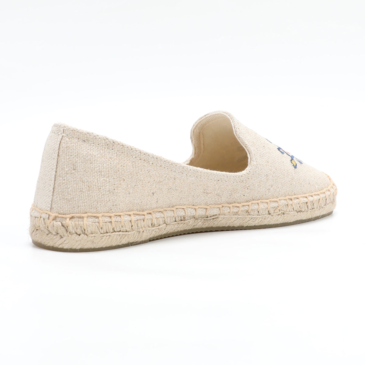 Beige women's espadrille flats, W-F648, photo 4