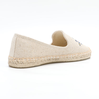 Beige women's espadrille flats, W-F648, photo 4