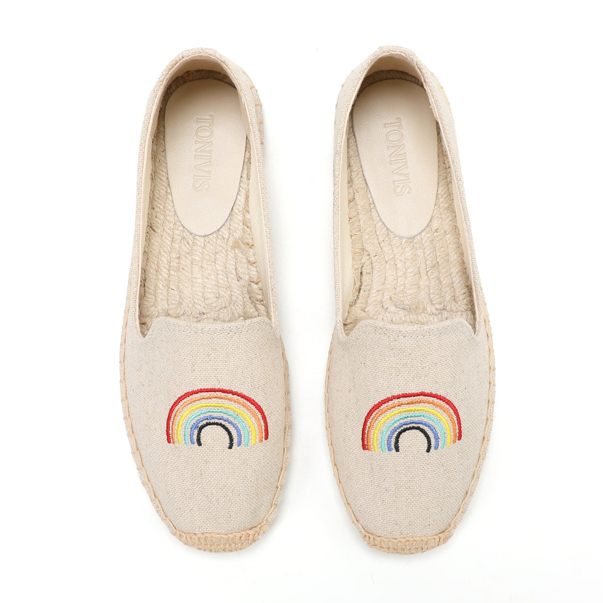 W-F650 women's espadrille flats, product photo