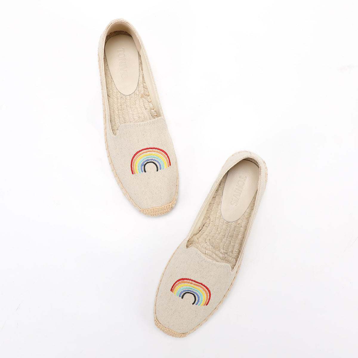 W-F650 women's espadrille flats, product photo