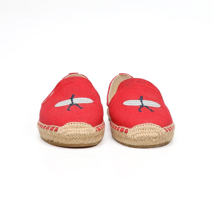 W-F653 women's espadrille flats, product photo