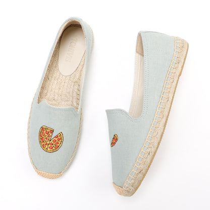W-F658 women's espadrille flats, product photo