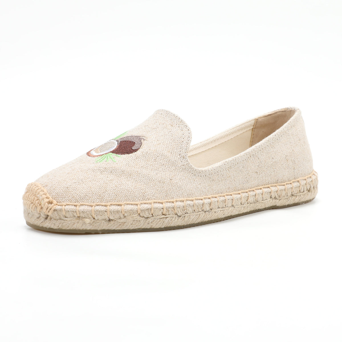 W-F661 women's espadrille flats, product photo