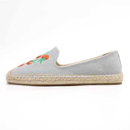 W-F666 women's espadrille flats, product photo