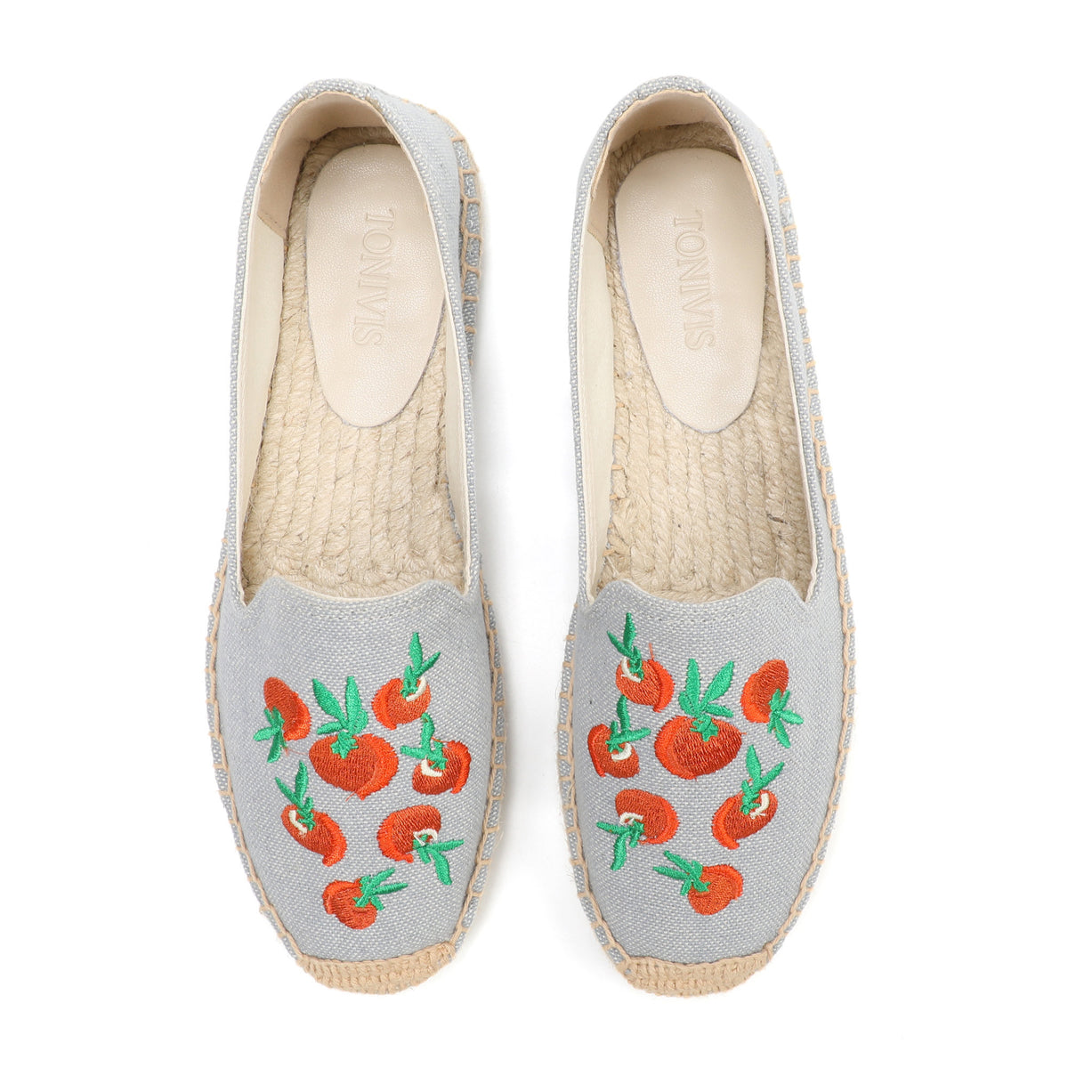 W-F666 women's espadrille flats, product photo