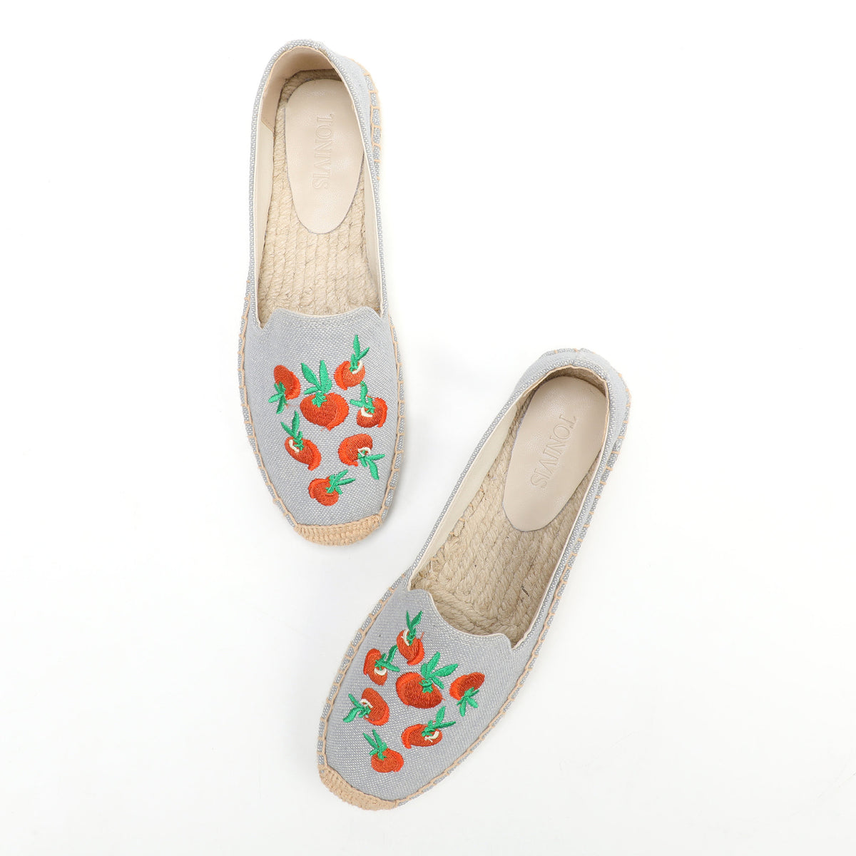 W-F666 women's espadrille flats, product photo