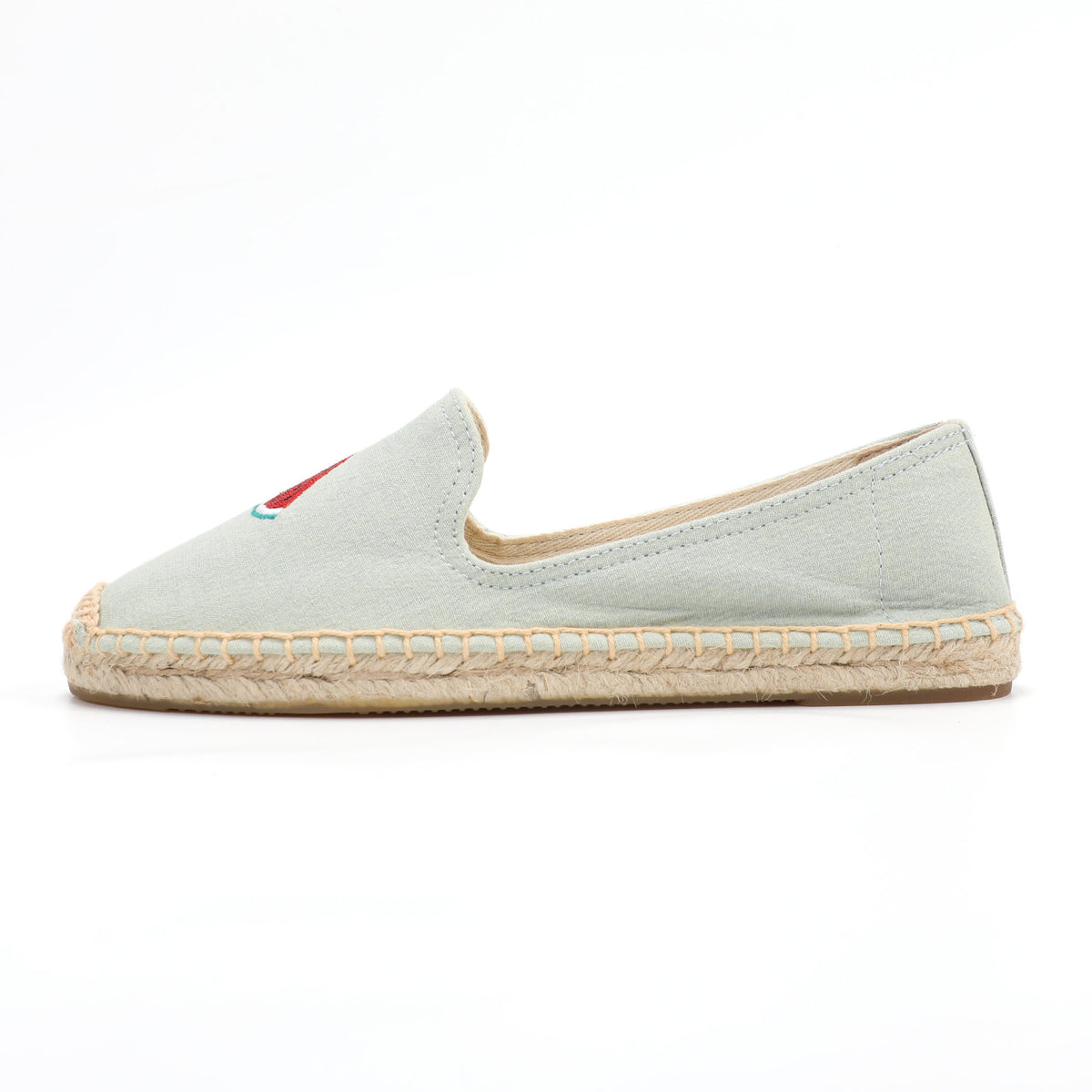 W-F668 women's espadrille flats, product photo