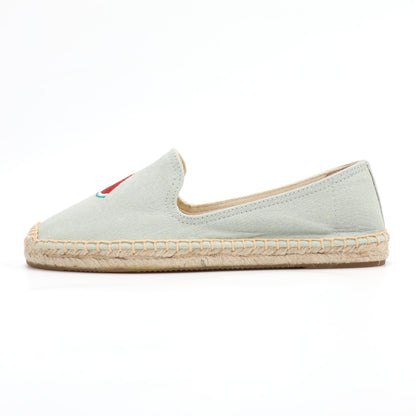 W-F668 women's espadrille flats, product photo