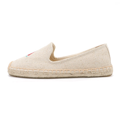 W-F669 women's espadrille flats, product photo