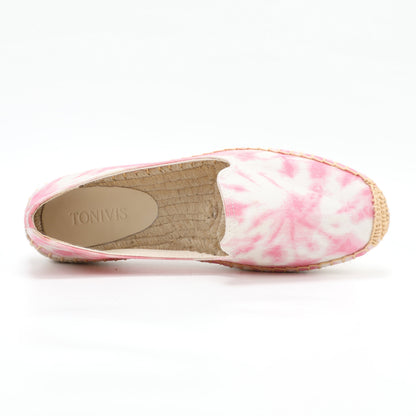 Pink women's espadrille flats, W-F672, photo 5