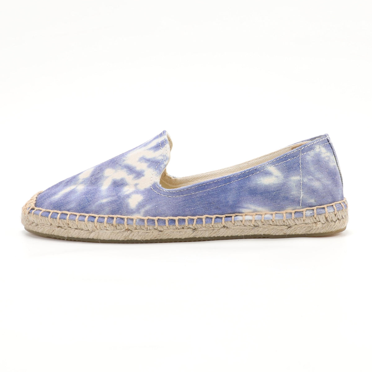 Blue women's espadrille flats, W-F673, photo 2
