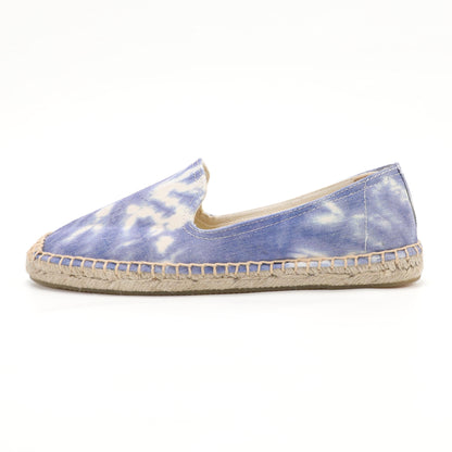 Blue women's espadrille flats, W-F673, photo 2