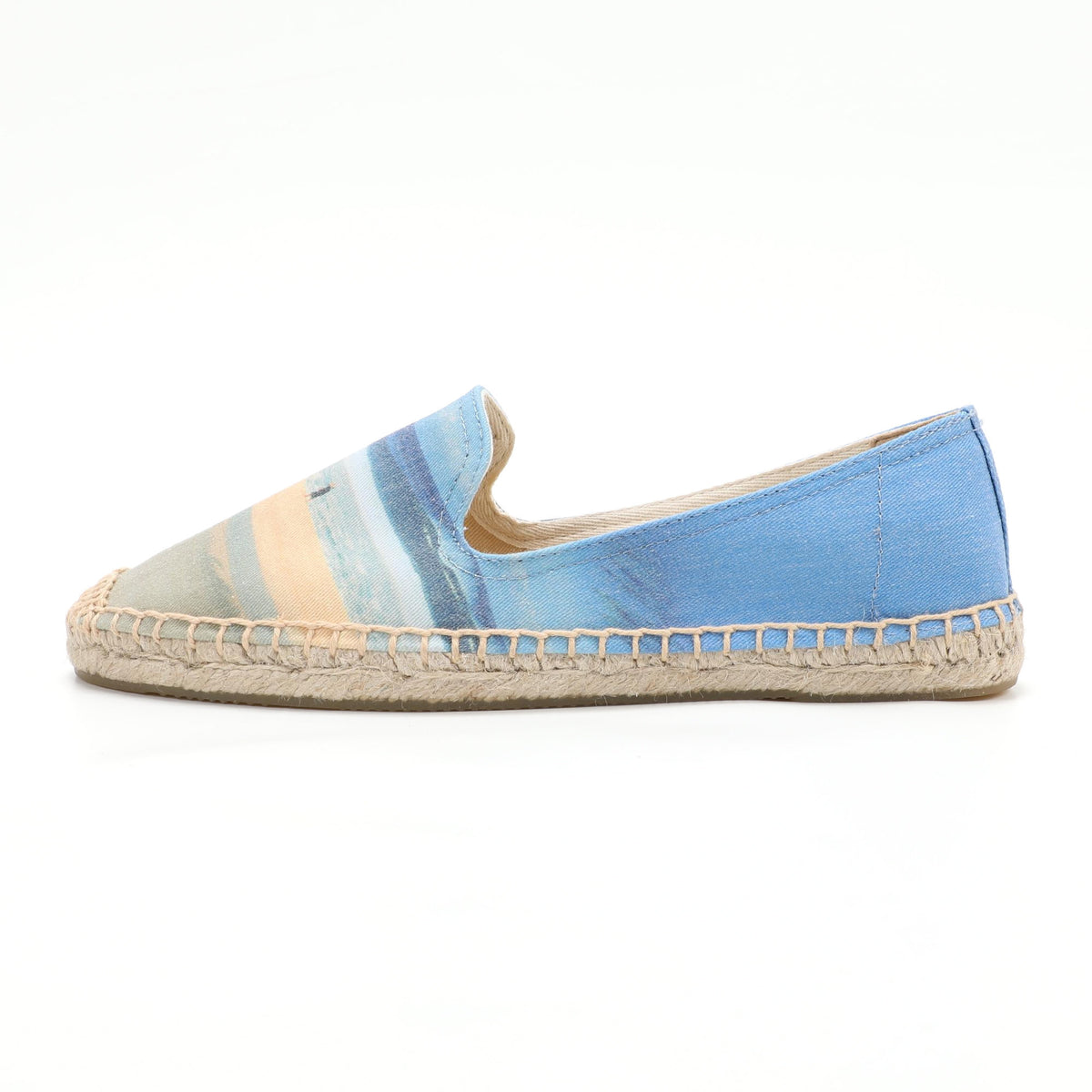 W-F674 women's espadrille flats, product photo