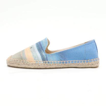 W-F674 women's espadrille flats, product photo