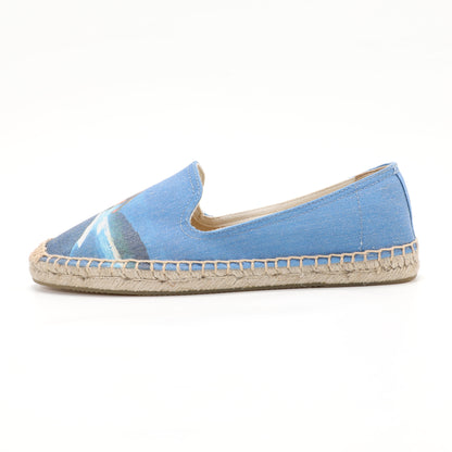 W-F676 women's espadrille flats, product photo