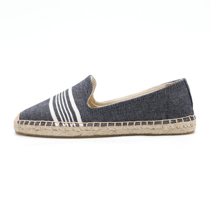 W-F677 women's espadrille flats, product photo