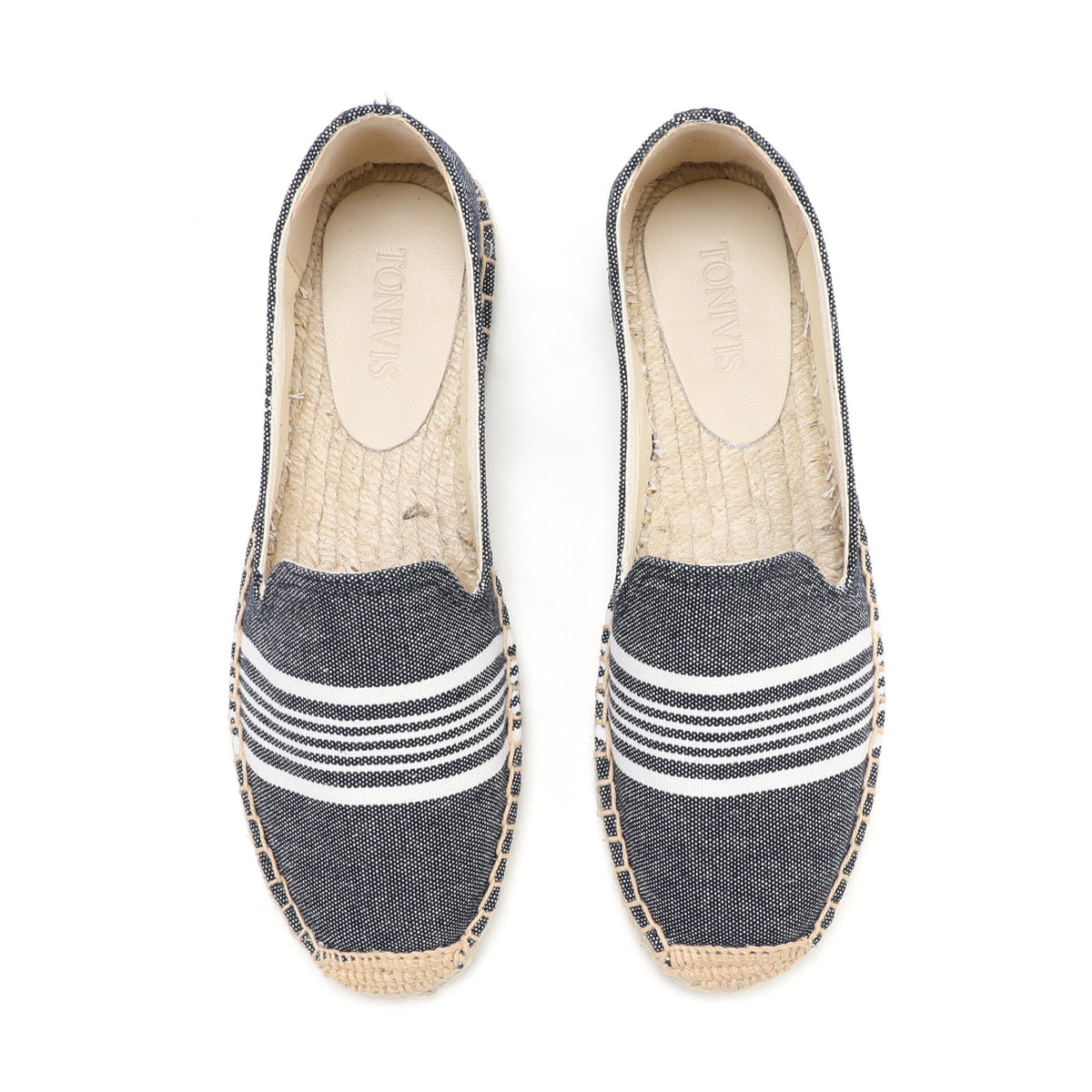 W-F677 women's espadrille flats, product photo