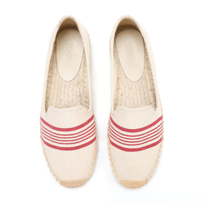 W-F678 women's espadrille flats, product photo
