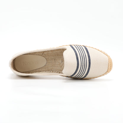 W-F679 women's espadrille flats, product photo
