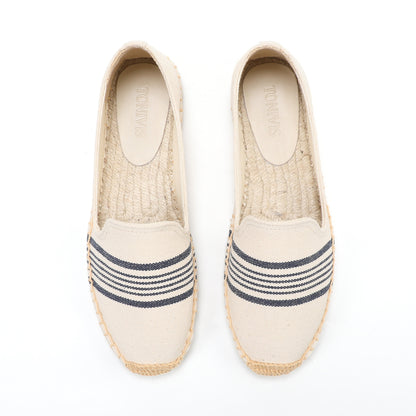 W-F679 women's espadrille flats, product photo