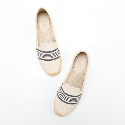 W-F679 women's espadrille flats, product photo