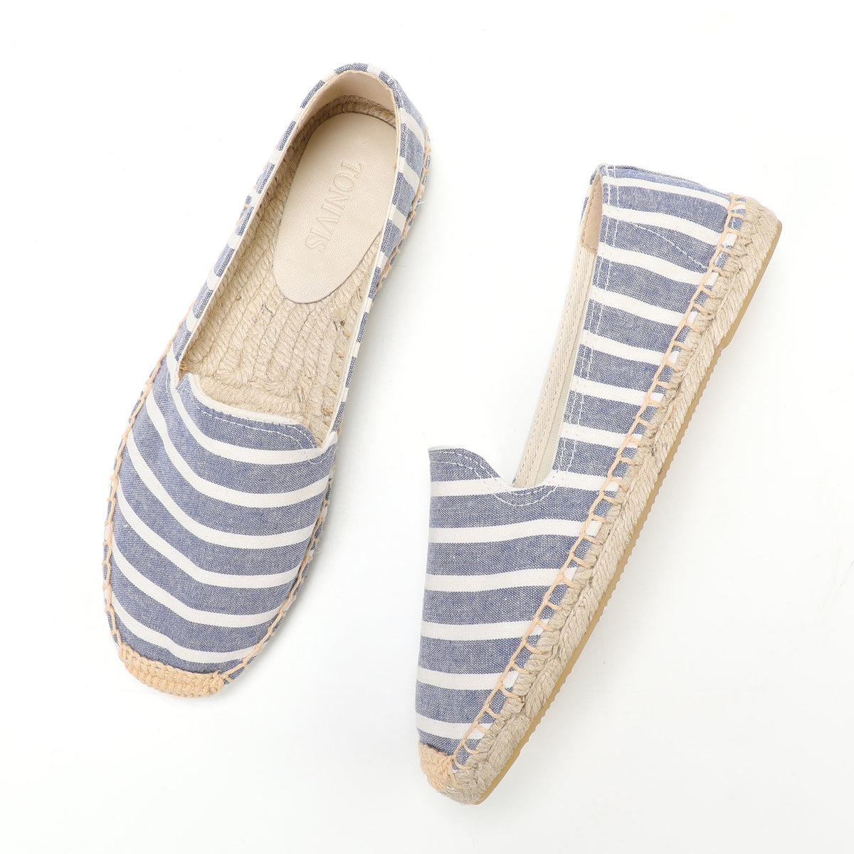 W-F680 women's espadrille flats, product photo