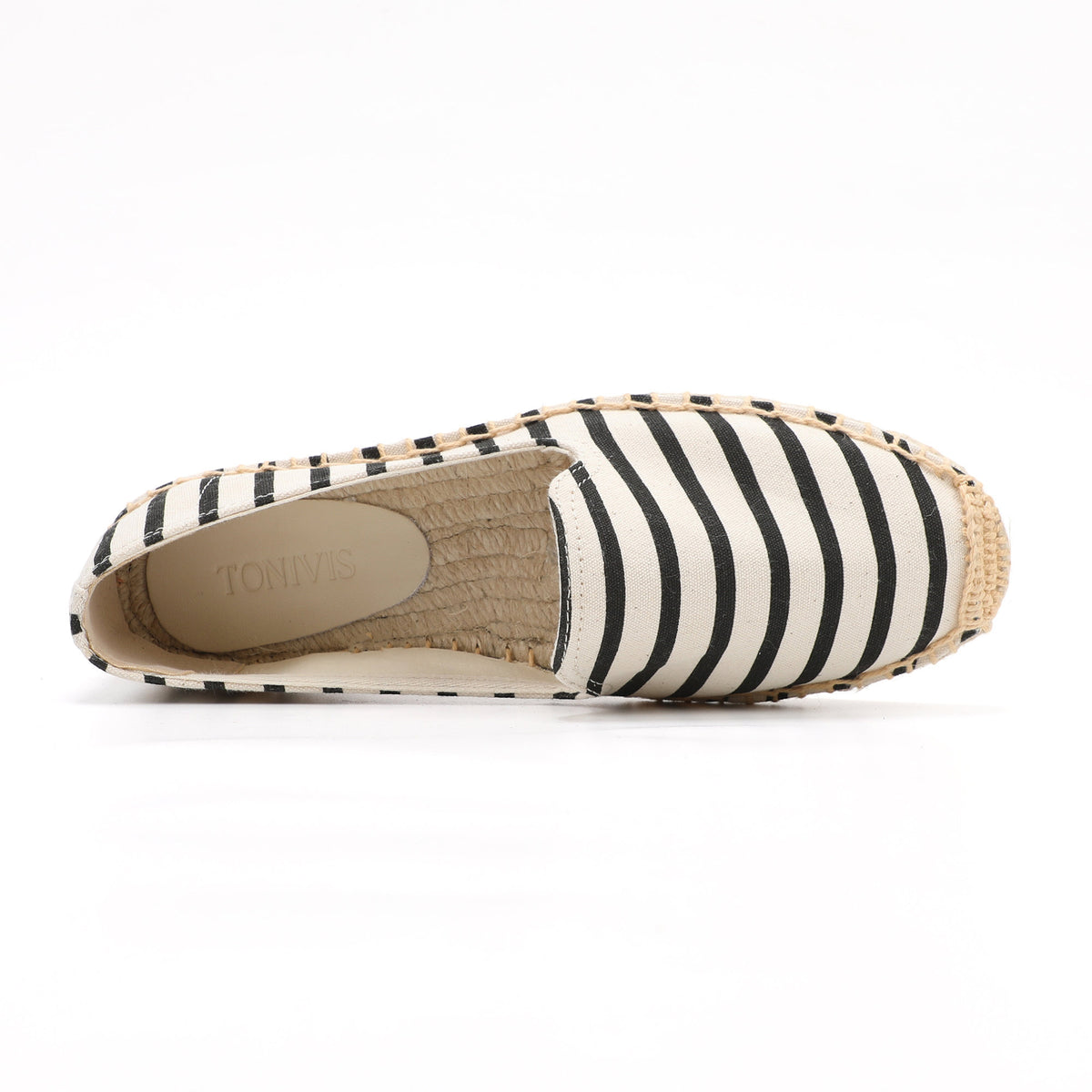 W-F682 women's espadrille flats, product photo