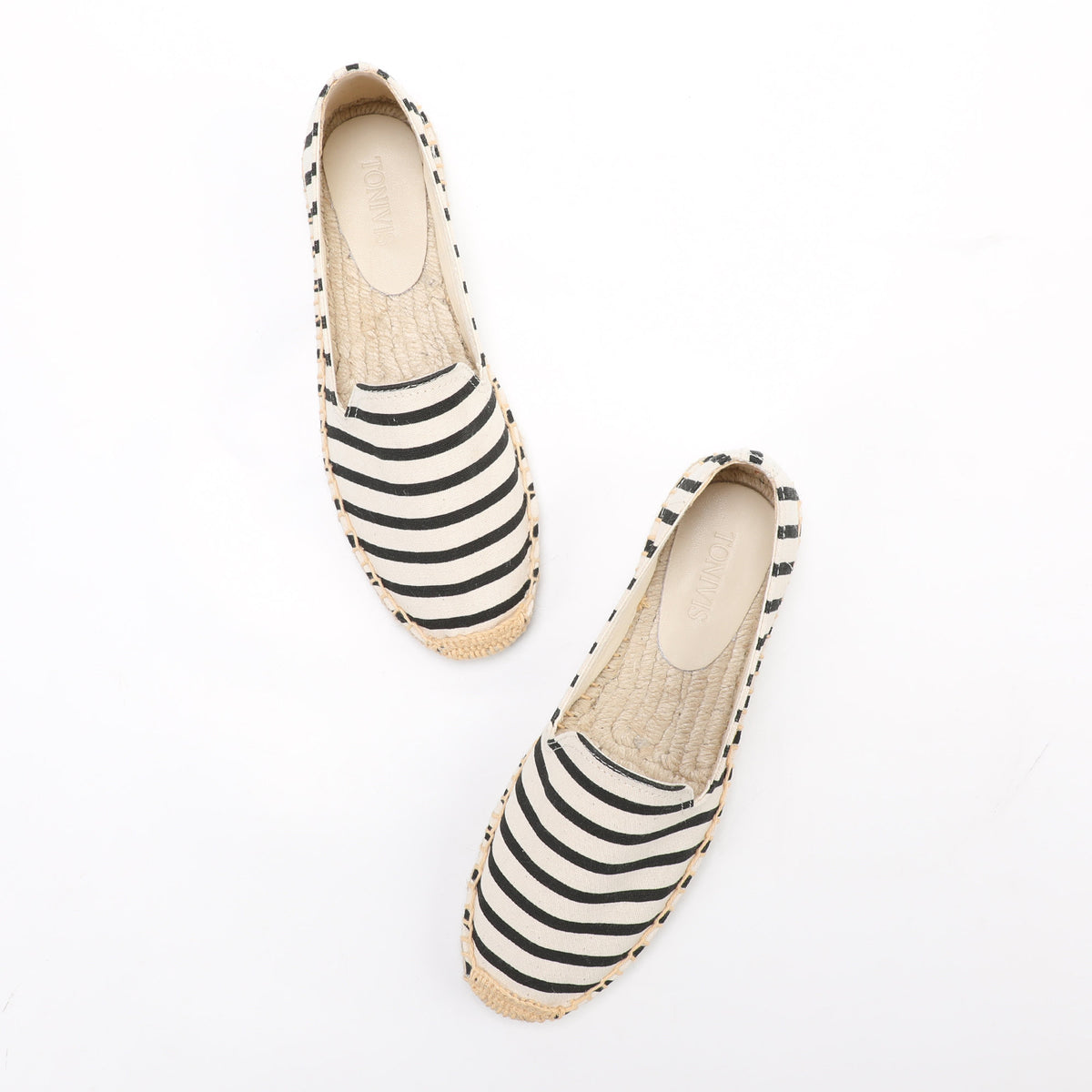 W-F682 women's espadrille flats, product photo
