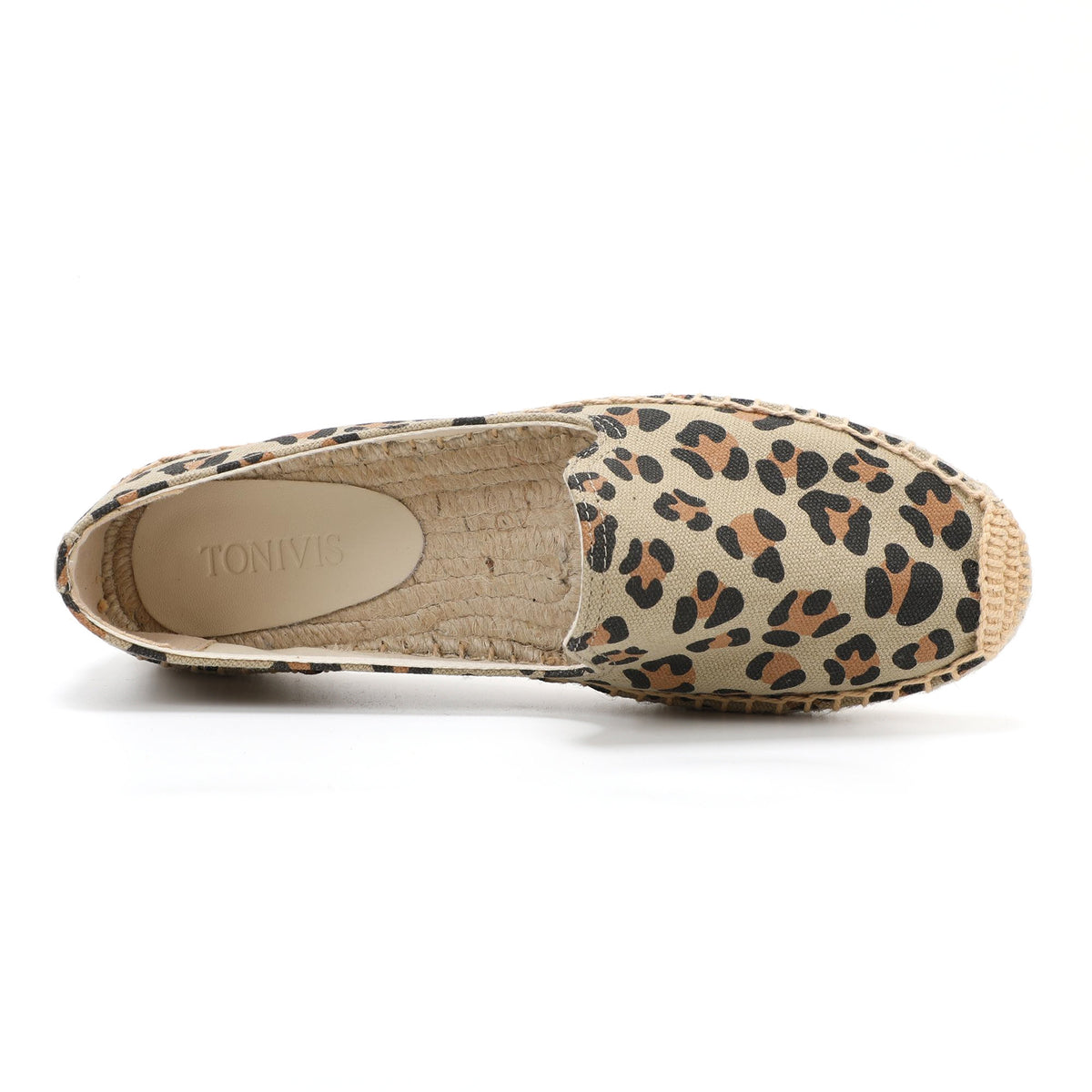 W-F684 women's espadrille flats, product photo