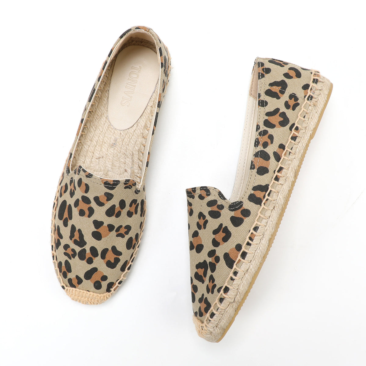 W-F684 women's espadrille flats, product photo