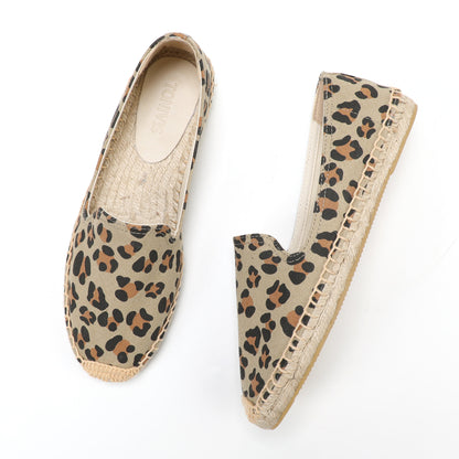 W-F684 women's espadrille flats, product photo