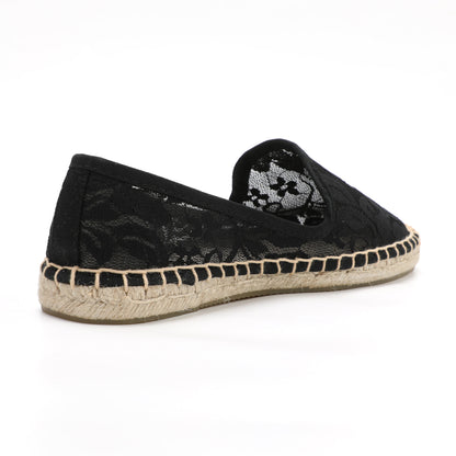 W-F689 women's espadrille flats, product photo