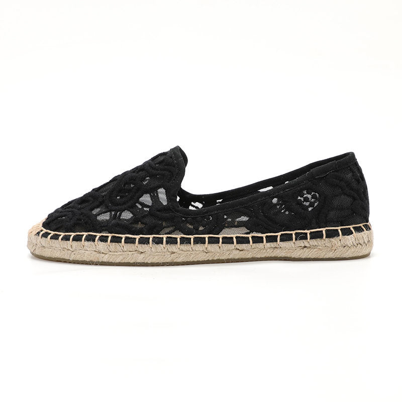 W-F690 women's espadrille flats, product photo