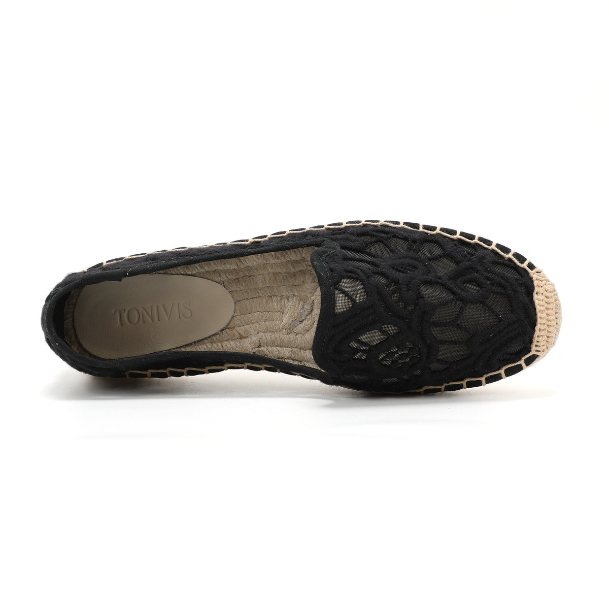 W-F690 women's espadrille flats, product photo