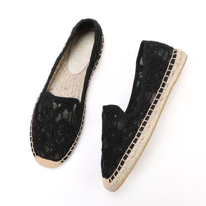 W-F690 women's espadrille flats, product photo