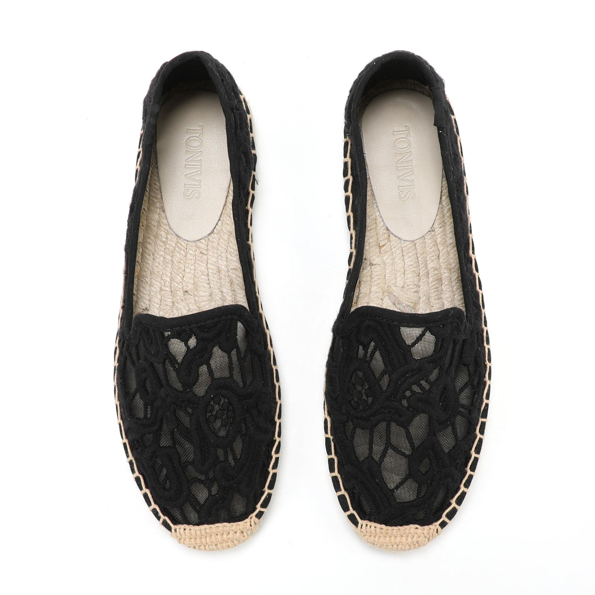 W-F690 women's espadrille flats, product photo