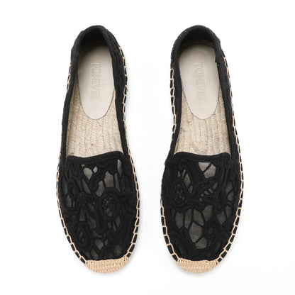 W-F690 women's espadrille flats, product photo