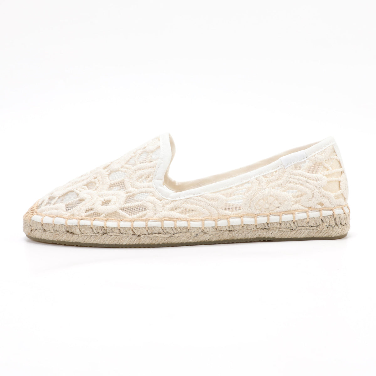 W-F691 women's espadrille flats, product photo