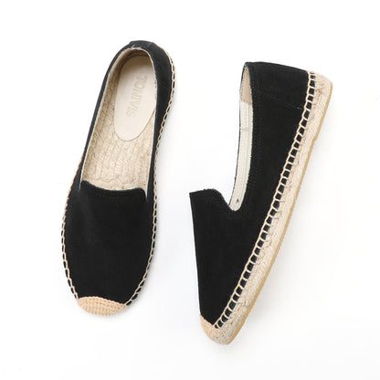W-F693 women's espadrille flats, product photo