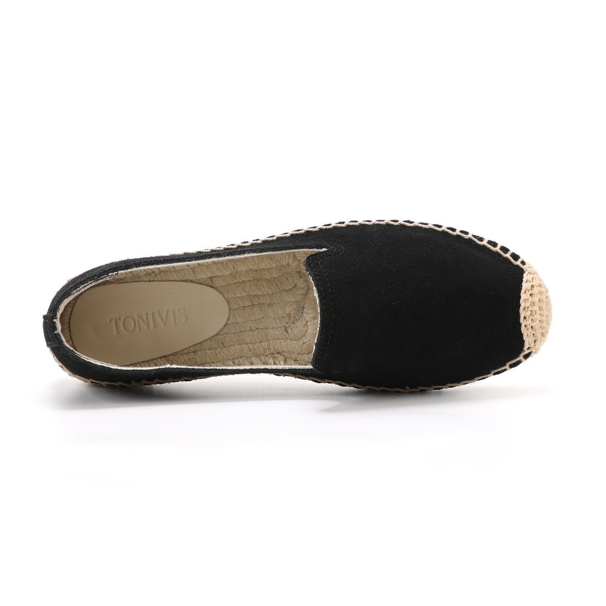 W-F693 women's espadrille flats, product photo