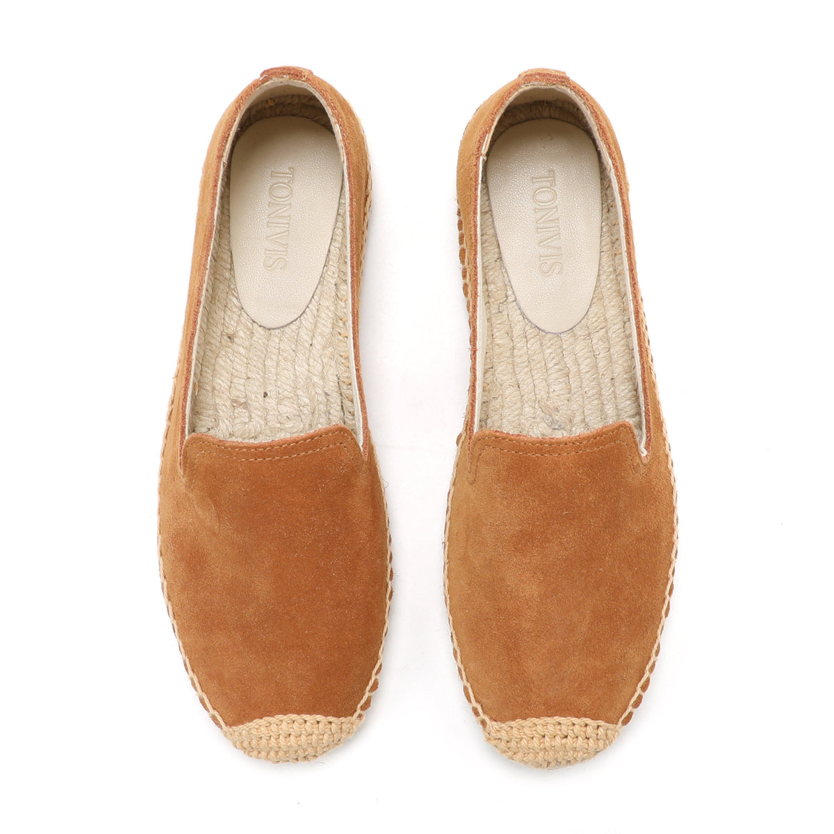 W-F694 women's espadrille flats, product photo