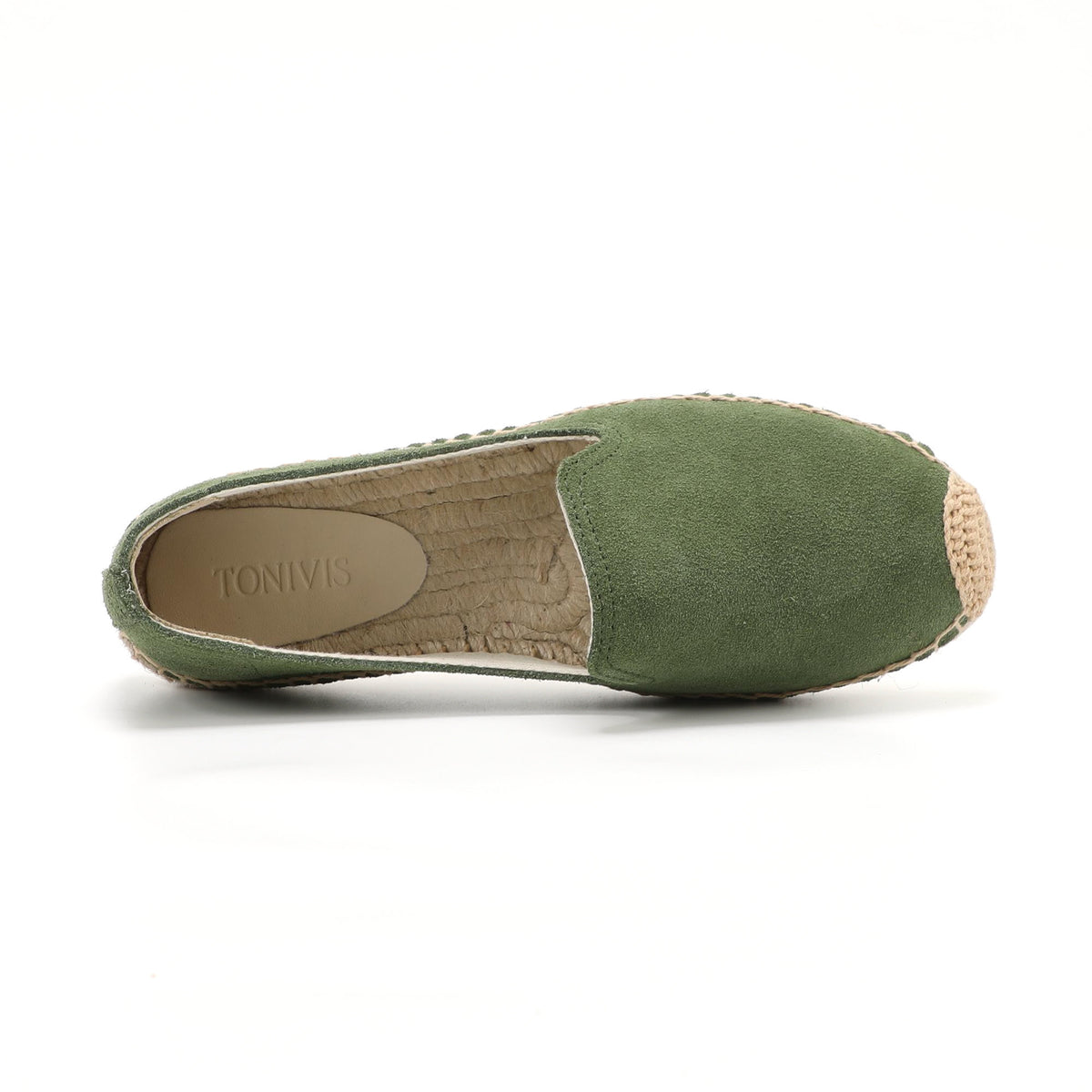 W-F696 women's espadrille flats, product photo