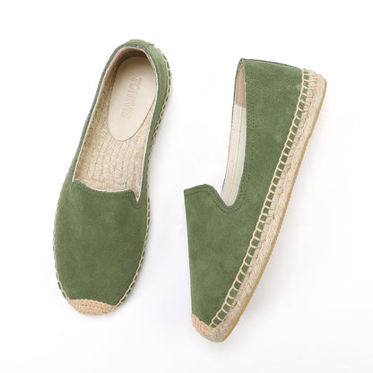 W-F696 women's espadrille flats, product photo