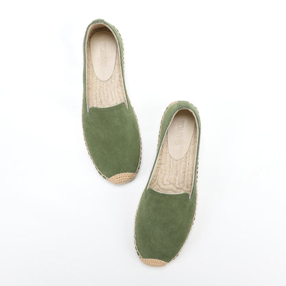 W-F696 women's espadrille flats, product photo